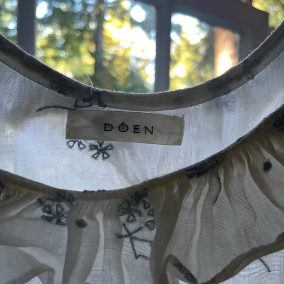 Doen white embroidered dress - Picture 2 of 5